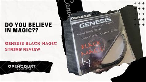 Experience Unparalleled Tone and Performance with Genesis Black Magic Strings